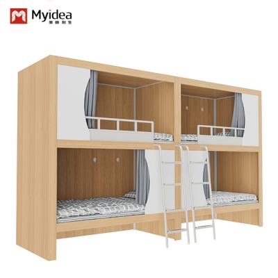 China Non Human Damage Guarantee High Stability Capsule Hotel Bed for sale