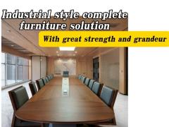 Industrial style complete furniture solution