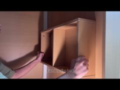 Steel wood combination Capsule Hotel Bed MFC environmentally friendly sheet and cold-rolled steel
