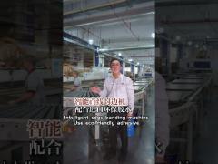 Intelligent manufacturing of furniture, welcome to the factory to truly experience our technology