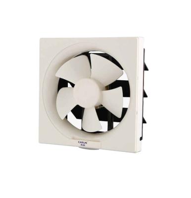 China Hotels PP Material Household Exhaust Fans With Metal Shutter for sale