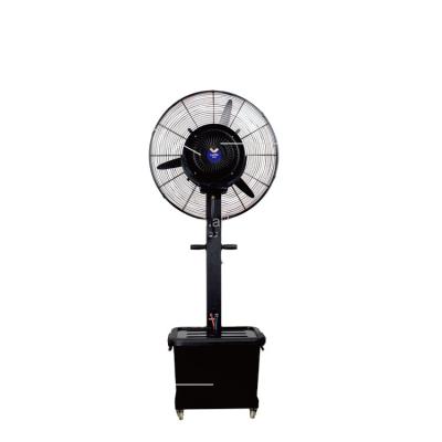 China Outdoor wall mounted industrial fan with mist for sale