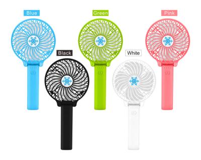 China 2020 Hand Cooling Handy USB Mini Air Fan Folding Portable Mini Fan Rechargeable Folding Fan for sale