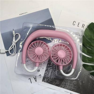 China Neck Cooling 2020 Portable Rechargeable Neck Fan Rechargeable Cooling Hand Free Mini Fan for sale