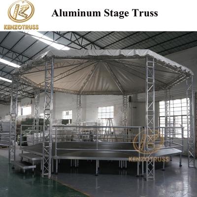 China Light Weight In Sale Aluminum Stage Lighting Small Truss for sale