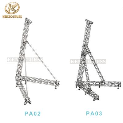 China Non-rust outdoor aluminum speaker lift truss system for sale for sale