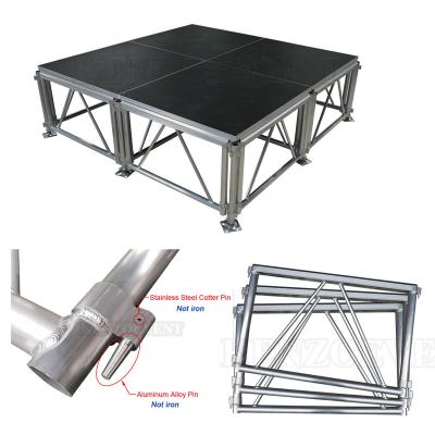 China Heavy Duty Aluminum Concert Banquet Stage For Sale for sale