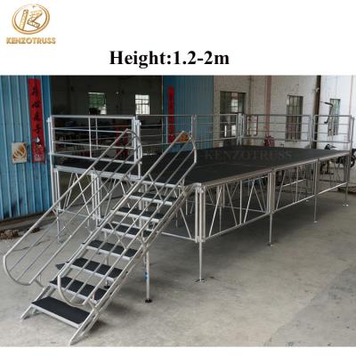 China Durable Outdoor Event Boot Stage Design For Activities for sale