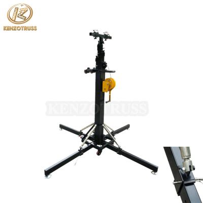 China Hand Lights Elevator Tower Light Stand with Manual Winch for sale