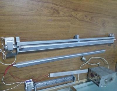 China Small Size Hotels Long Cross Flow Fan With PTC Heater Inside The Fan Room for sale