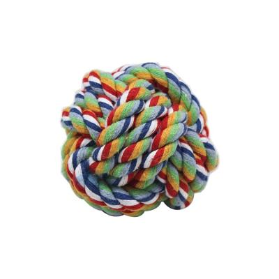 China Dogs Ball Dog Rope Toys Chew Teething Puppy Rope Pet Toy Rope for sale