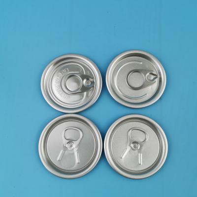 China 202# 52.3mm Aluminum Easy Open Can Lids For Sealing for sale