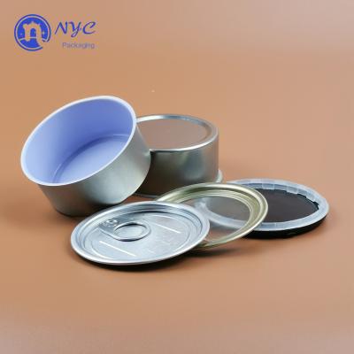 China 100ml 3.5gram Easy Open Leak Proof Tin Plated Steel Cans for sale