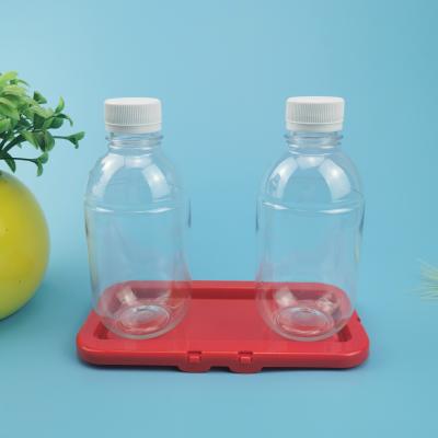 China 350ml Tamper Evident Screw Cap 28mm Disposable Juice Bottles for sale