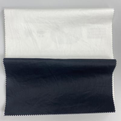 China Heat-insulation high-grade long-staple soft solids woven satin 100% organic pure cotton fabric for men's shirts for sale