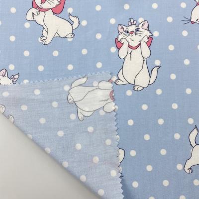 China Organic Large Supply Custom Animal Printed 100% Rayon Poplin Fabric For Kids Children for sale