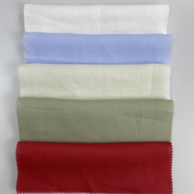 China Anti Pill Hot Sale Lightweight Solid Color 100% Pure Grasscloth Fabric For Soft Casual Wear for sale