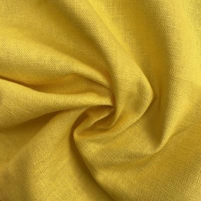 China High Quality Anti Pill Anti Static 190gsm Plain Dyed Hemp Linen Woven Rayon Fabric For Dress Shirt for sale