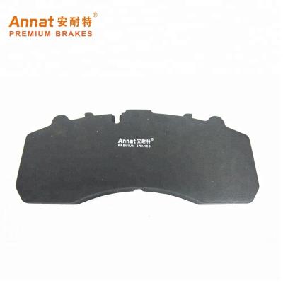 China Front Disc Brake Pad fits for ashok leyland bus spare parts OEM standard size for sale