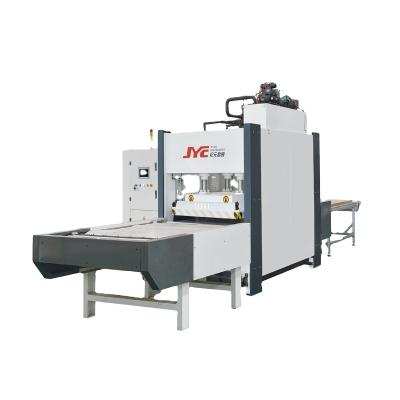 China Office Table Top Wood Veneer Plywood Machine Wood Composite Press Veneer for sale