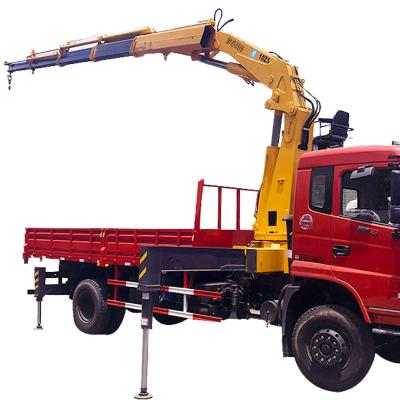 China TRUCK CRANE 10 Ton Knuckle Boom Crane 24v Remote Control Portable Pickup Crane for sale