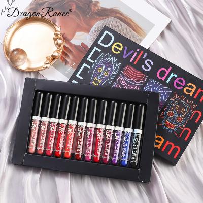 China Waterproof lip gloss set 12 lip sticks lip gloss sellers high quality lip gloss wholsale for sale