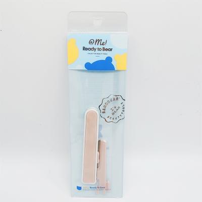 China New style girl eyebrow razor/stainless steel eyebrow knife/bendable eyebrow trimmer for sale