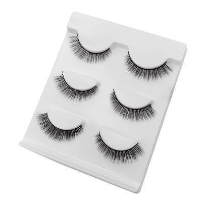 China Wholsale false mink eyelashes 3d mink eyelashes natural mink eyelashes long 3 pairs for sale