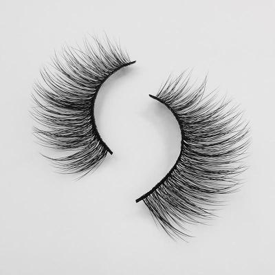 China Shidishangpin OEM 3d Faux Mink Fake Eyelashes Bulk Vendor 5 Pairs Delicate Eyelashes for sale