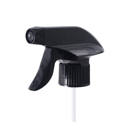 China Popular Multi-Size Square Gun PP Plastic Nozzle Trigger Sprayer for Cosmetic Non Spill for sale