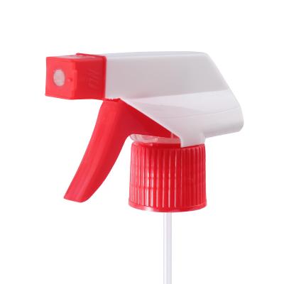 China Custom Order Accepted 28mm Plastic Standard Trigger Sprayer for Water Cleaning Bottle for sale