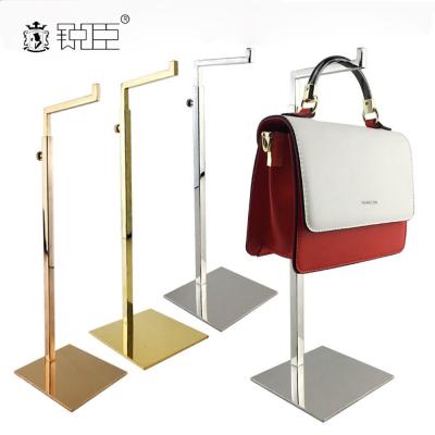 China Wholesale Morden Handbag Display Stand Bag Display Rack and Bag Holder Rack for sale