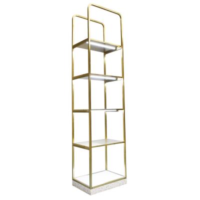 China Shop Stainless Steel Display Rack Clothing Store Furniture Store Furniture Garment Display Rack for sale