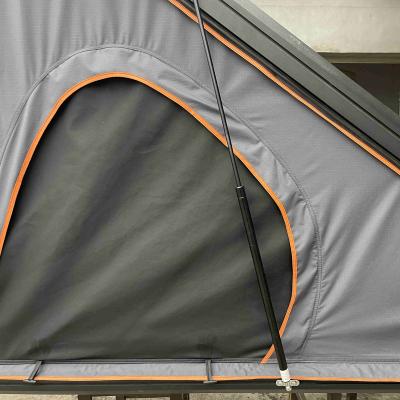 China Tent 3-4 Person Diagonal Top Shell Roof Top Open Back Hard Shell Roof Diagonal Bracing Type for sale