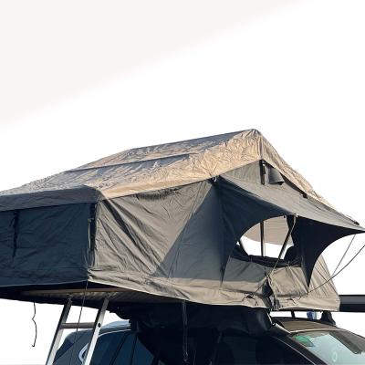 China Diagonal tying type camping roof top tent sunday camper uptop campers roof top tent for sale