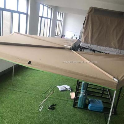 China Extended Type Height Can Be Customized Waterproof Premium Quality Car Side Slide Wall Tent For Outdoor Camping for sale