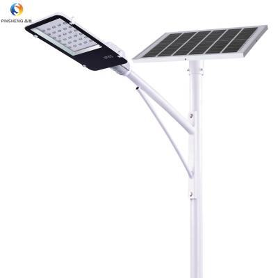 China Cheap ROAD 20W 30W 40W 50W 60W Solar LED Street Light Post Light With Lithium Battery for sale