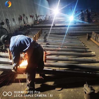 China Hot Sale Street Street Light Pole Factory Cheap Price Galvanized Steel Street Light Pole 4m 6m 10m 12m for sale