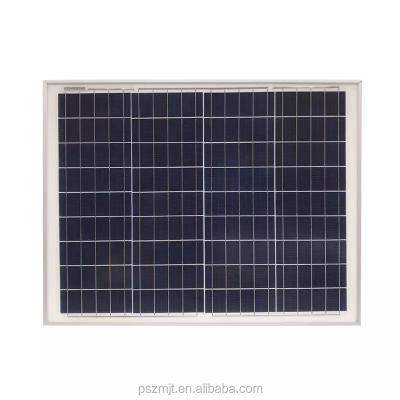 China PINSHENG Solar Power System High Efficiency 18v 50w 12 Cell Polycrystalline Solar Panel For Street Light Solar Power Generation System for sale