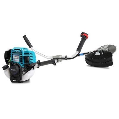 China High Quality Manual Gasoline 4-Stroke Hand Push Brush Cutter / Grass Trimmer CG380 for sale