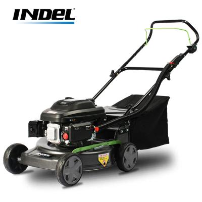 China 4-Stroke 4-Stroke Lawn Mower Mini Cordless Rear Hand Push Gasoline Walking Lawn Mower for sale