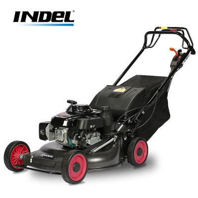 China 4-Stroke 5.5 HP 163cc Gasoline Engine Lawn Mower with Grass Catcher 70L 53 cm Cutting Width, GT BRAND for sale