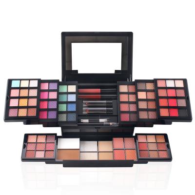 China Custom Nude Professional Eyeshadow Palette Makeup Set Logo Pigmented Paleta De Sombra Para Ojos Autumn Waterproof Private Label Eyeshadow for sale