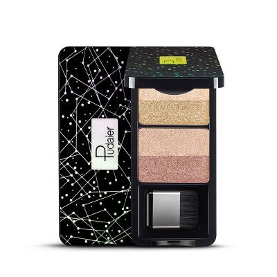 China Sombra Glitter Premium Waterproof Smothered Primer Luxury Custom High Base Nude Vegan Pigment Eye Shadow Palette Eye Shadow 