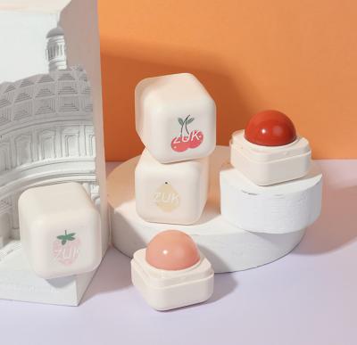 China Hot Selling Amazon Sugar Cube Lip Gloss Container Lip Balm Packaging Sunscreen For Small Ball Lip Pomade for sale