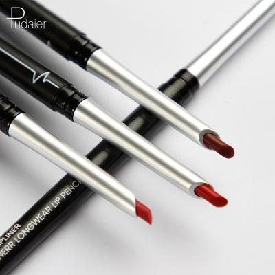 China 2021 High Quality Brown Lip Pencil Private Label Matte Bulk Lip Liner Pigmented Lip Liner for sale