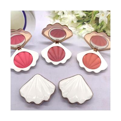 China Blush Concealer Logo Rubor Makeup Highlighter Blusher Palette Custom Shimmer Powder Blush for sale