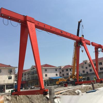 China Gantry Crane Remote Control Single Girder Single Gantry Crane for sale