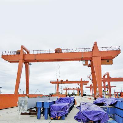 China Gantry crane 5 10 20 25 30 40 50 ton 20 ton double girder gantry crane for marble block for sale