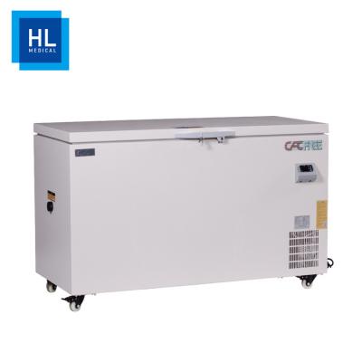 China 320L Cheap Energy Saving Seafood Temperature Ultralow -60 Degree Freezer 320L for sale